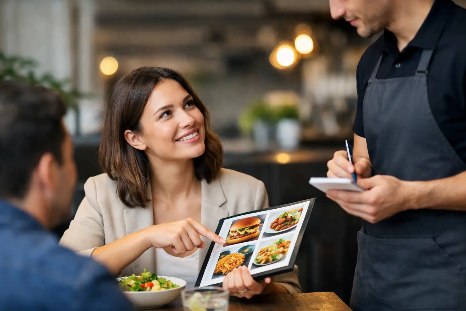 How to Order With Visual Cues at Restaurants